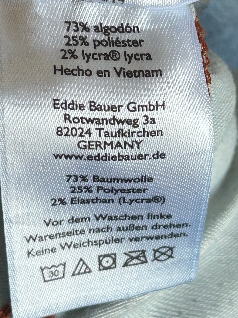 Eddie Bauer Women’s Dark Blue Slim Jeans,Sz 12 - Picture 8 of 8